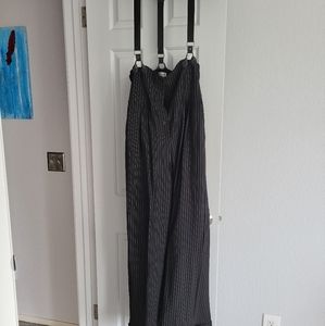 Unique Vintage Thelma Suspender Pants